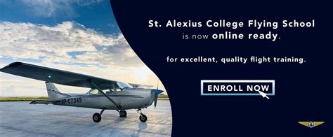 St. Alexius College Flying School: certificate .